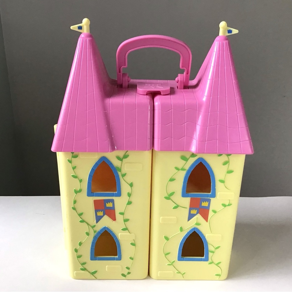 Peppa Pig Princess Castle Folding Dollhouse Playset Figures Tables Vintage 2003 - Picture 6 of 14